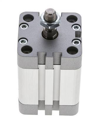 ISO 21287 Compact Double Acting Cylinder 40-40mm - Magnetic