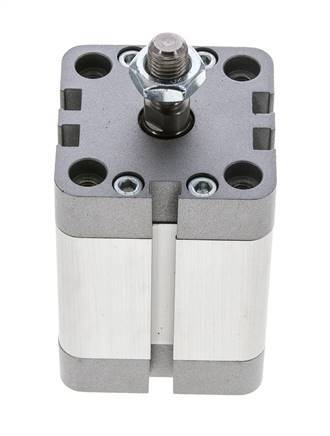 ISO 21287 Vérin Compact à Double Effet 40-40mm - Magnétique