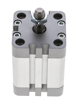 ISO 21287 Vérin Compact à Double Effet 40-40mm - Magnétique