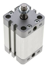 ISO 21287 Vérin Compact à Double Effet 40-40mm - Magnétique - Tige Filetée