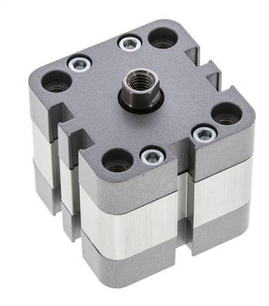 ISO 21287 Vérin Compact à Double Effet 40-5mm - Magnétique