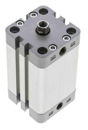 ISO 21287 Compact Double Acting Cylinder 40-50mm - Magnetic