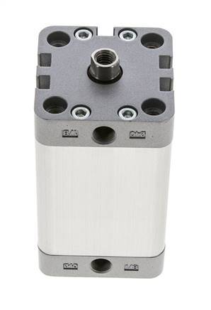 ISO 21287 Compact Double Acting Cylinder 40-50mm - Magnetic