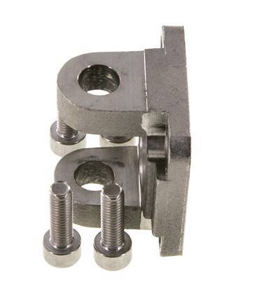 Chape femelle 32 mm ISO 15552 ISO 21287 Acier inoxydable 316 (1.4401)