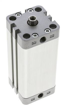 ISO 21287 Compact Double Acting Cylinder 40-80mm - Magnetic