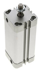 ISO 21287 Vérin Compact à Double Effet 40-80mm - Magnétique - Tige Filetée