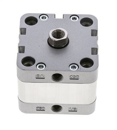 ISO 21287 Vérin Compact à Double Effet 50-10mm - Magnétique