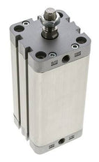 ISO 21287 Vérin Compact à Double Effet 50-100mm - Magnétique - Tige Filetée