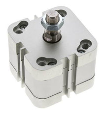 ISO 21287 Vérin Compact à Double Effet 50-10mm - Magnétique - Tige Filetée