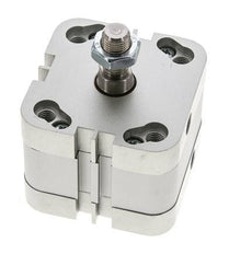 ISO 21287 Vérin Compact à Double Effet 50-10mm - Magnétique - Tige Filetée