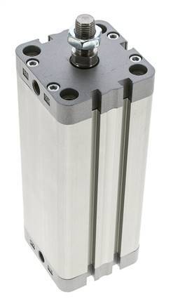 ISO 21287 Vérin Compact à Double Effet 50-125mm - Magnétique - Tige Filetée