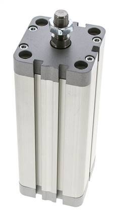 ISO 21287 Vérin Compact à Double Effet 50-125mm - Magnétique - Tige Filetée