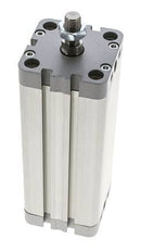 ISO 21287 Vérin Compact à Double Effet 50-125mm - Magnétique - Tige Filetée