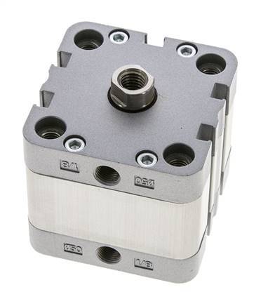 ISO 21287 Vérin Compact à Double Effet 50-15mm - Magnétique