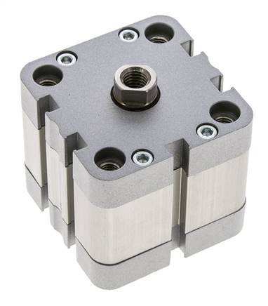 ISO 21287 Vérin Compact à Double Effet 50-15mm - Magnétique