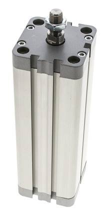 ISO 21287 Vérin Compact à Double Effet 50-150mm - Magnétique - Tige Filetée
