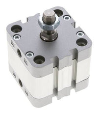 ISO 21287 Compact Double Acting Cylinder 50-15mm - Magnetic - Male Rod