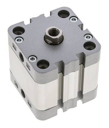 ISO 21287 Compact Double Acting Cylinder 50-20mm - Magnetic