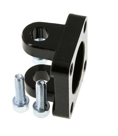 Chape femelle 32 mm ISO 15552 ISO 21287 Acier bruni