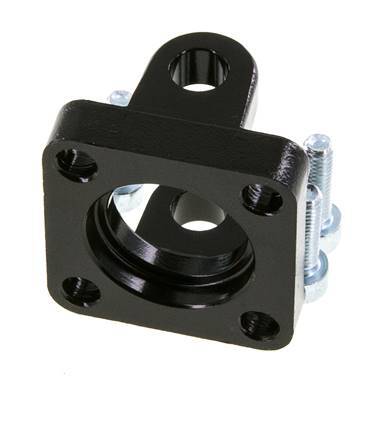 Chape femelle 32 mm ISO 15552 ISO 21287 Acier bruni