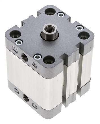 ISO 21287 Vérin Compact à Double Effet 50-30mm - Magnétique