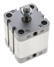 ISO 21287 Compact Double Acting Cylinder 50-30mm - Magnetic - Male Rod
