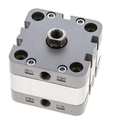 ISO 21287 Vérin Compact à Double Effet 50-5mm - Magnétique