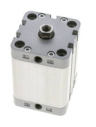 ISO 21287 Vérin Compact à Double Effet 50-50mm - Magnétique
