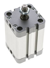 ISO 21287 Compact Double Acting Cylinder 50-50mm - Magnetic - Male Rod