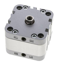 ISO 21287 Vérin Compact à Double Effet 63-10mm - Magnétique