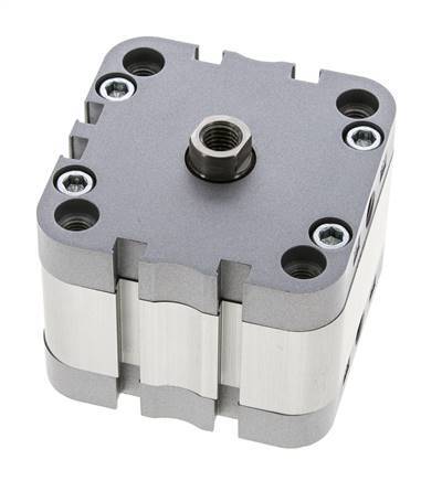 ISO 21287 Vérin Compact à Double Effet 63-10mm - Magnétique