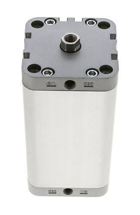ISO 21287 Vérin Compact à Double Effet 63-100mm - Magnétique