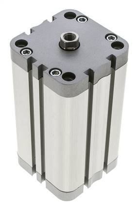 ISO 21287 Vérin Compact à Double Effet 63-100mm - Magnétique