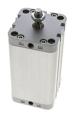 ISO 21287 Vérin Compact à Double Effet 63-100mm - Magnétique - Tige Filetée