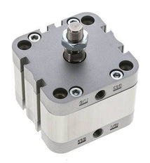 ISO 21287 Compact Double Acting Cylinder 63-10mm - Magnetic - Male Rod