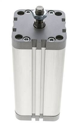 ISO 21287 Compact Double Acting Cylinder 63-125mm - Magnetic - Male Rod