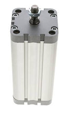 ISO 21287 Vérin Compact à Double Effet 63-125mm - Magnétique - Tige Filetée