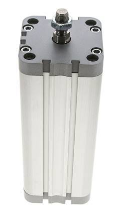 ISO 21287 Vérin Compact à Double Effet 63-150mm - Magnétique - Tige Filetée