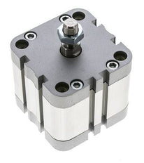 ISO 21287 Compact Double Acting Cylinder 63-20mm - Magnetic - Male Rod