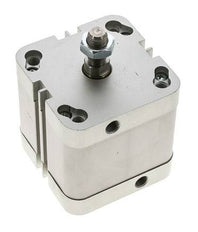ISO 21287 Vérin Compact à Double Effet 63-30mm - Magnétique - Tige Filetée