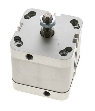 ISO 21287 Vérin Compact à Double Effet 63-30mm - Magnétique - Tige Filetée