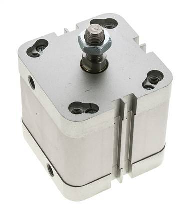 ISO 21287 Vérin Compact à Double Effet 63-30mm - Magnétique - Tige Filetée