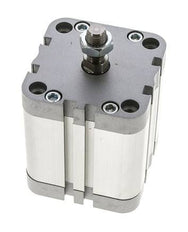 ISO 21287 Vérin Compact à Double Effet 63-40mm - Magnétique - Tige Filetée