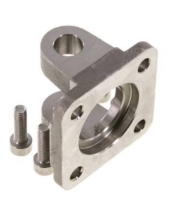 Chape femelle 40 mm ISO 15552 ISO 21287 Acier inoxydable 316 (1.4401)