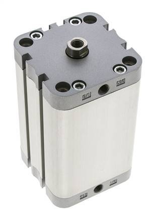 ISO 21287 Vérin Compact à Double Effet 63-80mm - Magnétique