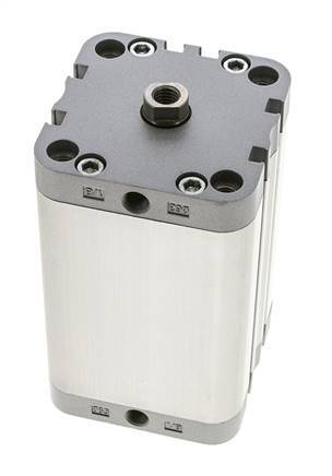 ISO 21287 Vérin Compact à Double Effet 63-80mm - Magnétique