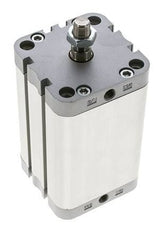 ISO 21287 Vérin Compact à Double Effet 63-80mm - Magnétique - Tige Filetée