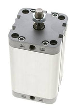 ISO 21287 Vérin Compact à Double Effet 63-80mm - Magnétique - Tige Filetée