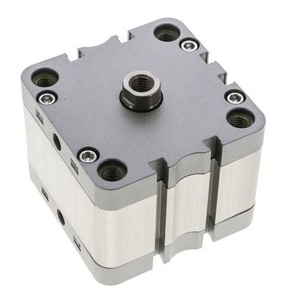 ISO 21287 Vérin Compact à Double Effet 80-20mm - Magnétique