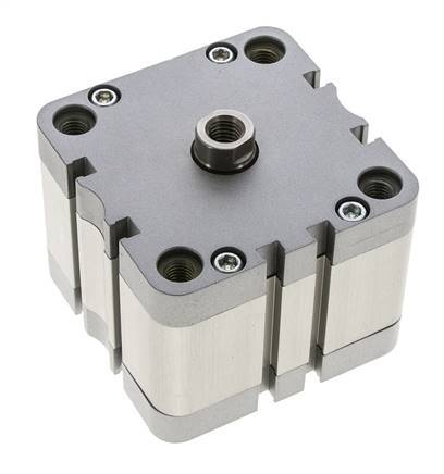ISO 21287 Vérin Compact à Double Effet 80-20mm - Magnétique